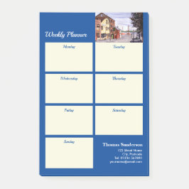 Weekly Planner New Bedford Massachusetts Painting Post-it® Notes