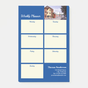 Weekly Planner New Bedford Massachusetts Painting Post-it® Notes