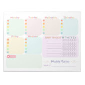 Weekly Planner Notitieblok (Voorkant)