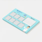 WEEKLY PLANNER POST-IT® NOTES (Schuin)