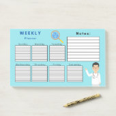 WEEKLY PLANNER POST-IT® NOTES (Op bureau)
