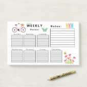 WEEKLY PLANNER POST-IT® NOTES (Op bureau)