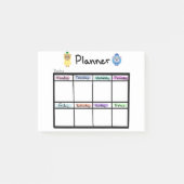 Weekly Planner Post it Notes (Voorkant)