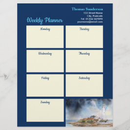 Weekly Planner St Marys Lighthouse Whitley Bay Ver Briefhoofd