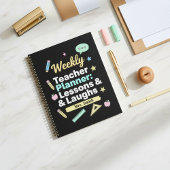 Weekly Teacher Planner: Lessons & Laughs Planner