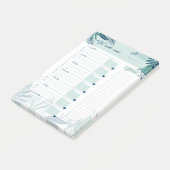 Weekmaaltijdplanner Post-it® Notes (Schuin)