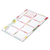 weekplanner | ananas watermeloen patroon notitieblok (Schuin)