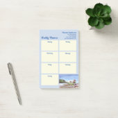 Weekplanner Eilean Donan Castle Aquarel Post-it® Notes (Kantoor)