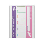 Weekplanner Herder Hond Notitieblok (Linkerzijde)