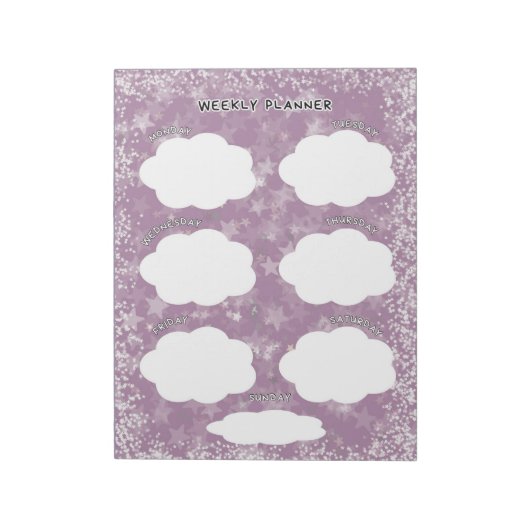 Weekplanner Notitieblok (Linkerzijde)