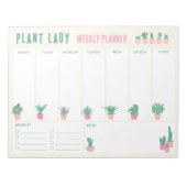 Weekplanner Notitieblok voor Plantenliefhebbers (Voorkant)