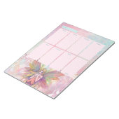 Weekplanner Notitieblok Wildflower Fee (Schuin)