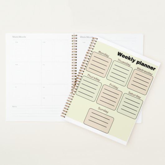 weekplanner planner (Display)
