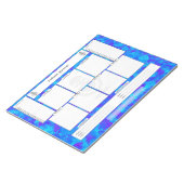 weekplanner polariseren met maandelijkse doelstell notitieblok (Schuin)