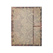 Weekplanner - William Morris Honeysuckle Notepa Notitieblok (Linkerzijde)