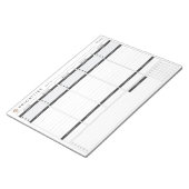 Weekprioriteiten Planner Notitieblok (Schuin)