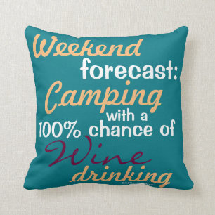 Weekprognoses: Camping/glamping & wijn Kussen
