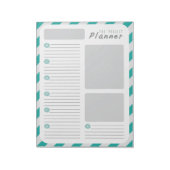 Weekprojectplanner - Groen Notitieblok (Linkerzijde)