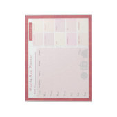 Weekroosterzomercirkels Notitieblok (Linkerzijde)