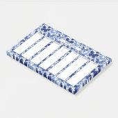 Weekschema Waterverf vlinder Post-it® Notes (Schuin)