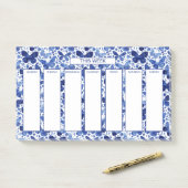 Weekschema Waterverf vlinder Post-it® Notes (Op bureau)