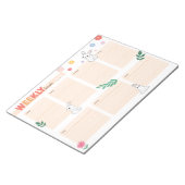 Weekse bundelstijl voor gebanner notitieblok (Schuin)