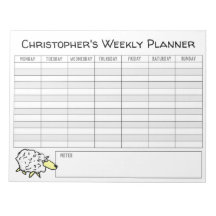 Weekse planner aan Personaliseren met de Keuze van