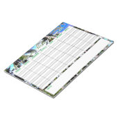 Weekse planner aan Personaliseren met de Keuze van Notitieblok (Schuin)