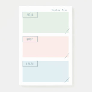Weekse Planner Post Opmerkingen Post-it® Notes