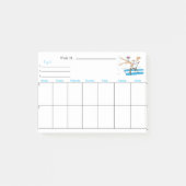 Weekse weeklanner Post-it Notes (Voorkant)