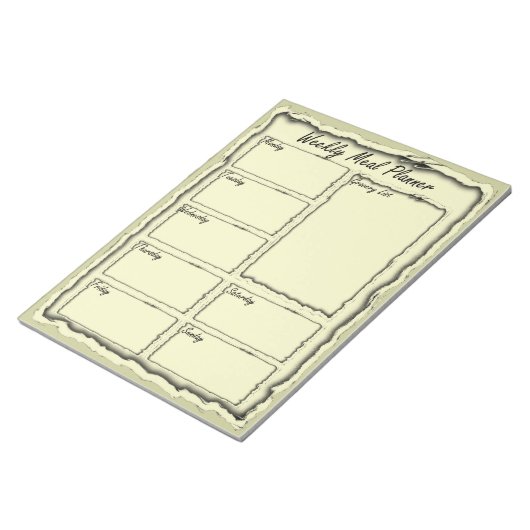 Weekselbordblok Notitieblok (Schuin)