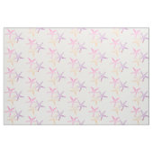 Weekstrand paars roze geel stof (Fat Quarter)