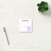 Weekstudieplanner Post-it® Notes (Kantoor)
