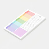 Weekstudieplanner Post-it® Notes (Schuin)