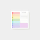Weekstudieplanner Post-it® Notes (Voorkant)