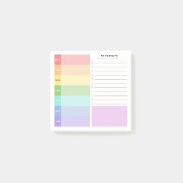 Weekstudieplanner Post-it® Notes