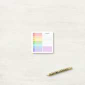 Weekstudieplanner Post-it® Notes (Op bureau)