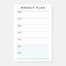 Weekstudieplanner