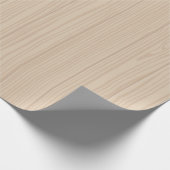 Weekvormig lichtbeige navel cadeaupapier (Hoek)