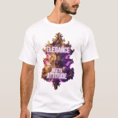  weelde - Elegantie ontmoet attitude T-shirt (Voorkant)