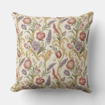 Weelderig Frans Vintage Bloem Motief Kunst