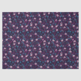 Weelderig frosten rozentuin inpakpapier tissuepapier