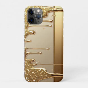 👑 Weelderig Goud Druipend Fonkelend Glitter ✨💛 Case-Mate iPhone Case