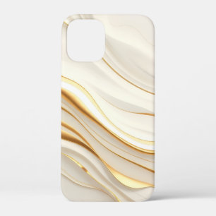 "Weelderig Goud en Crème Marmeren Wervelingen" Case-Mate iPhone Case