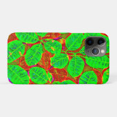 weelderig groen bladpatroon Case-Mate iPhone case (Achterkant (horizontaal))