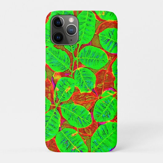 weelderig groen bladpatroon Case-Mate iPhone case (Achterkant)