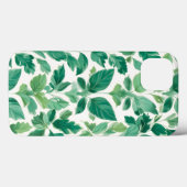 weelderig groen bladpatroon Case-Mate iPhone case (Achterkant (horizontaal))