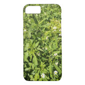 Weelderig groen bloemenveld Case-Mate iPhone case (Achterkant)