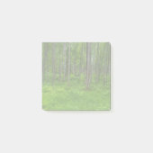 Weelderig groen boslandschap scène post-it® notes (Voorkant)