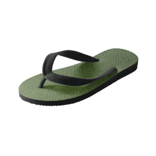 Weelderig groen kunstgras natuurontwerp Fris Kinder Teenslippers